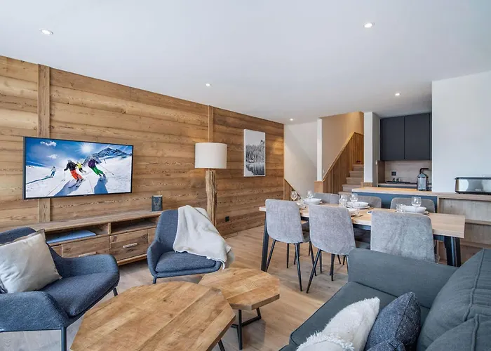 Duplex Familial Proche Pistes Avec Wifi Et Parking - Fr-1-563-163 Куршевель